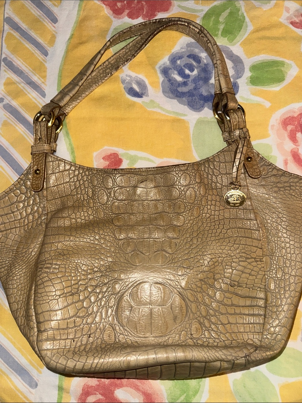 BRAHMIN Jacqueline Leather Bag Purse